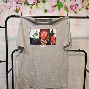 Gildan Gray Short Sleeve Tee Casual Comfort